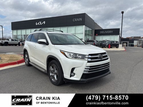 2018 Toyota Highlander Limited Platinum - AWD / PANO ROOF / CAPTAIN'S CHAIRS