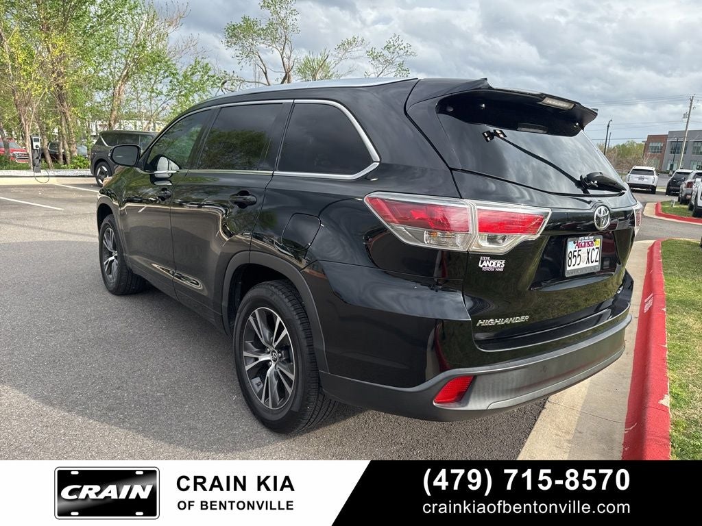 2016 Toyota Highlander XLE V6 - SUNROOF / CLEAN CARFAX / 3RD ROW