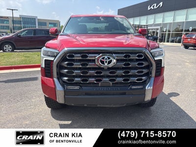 2024 Toyota Tundra Hybrid Platinum - 4WD / PANORAMIC SUNROOF / CARFAX ONE OWNER
