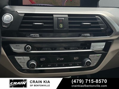 2021 BMW X3 xDrive30i - AWD / PANORAMIC SUNROOF / CLEAN CARFAX