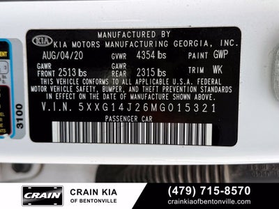 2021 Kia K5 LXS