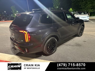 2025 Kia Telluride SX X-Line - KIA CPO / AWD / SUNROOF