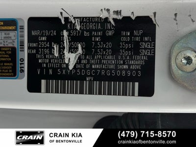 2024 Kia Telluride SX-Prestige - KIA CPO / AWD / SUNROOF