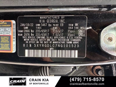 2022 Kia Sorento LX - AWD / CLEAN CARFAX