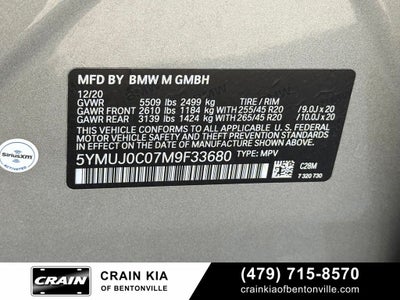 2021 BMW X4 M Base - AWD / CLEAN CARFAX / SUNROOF