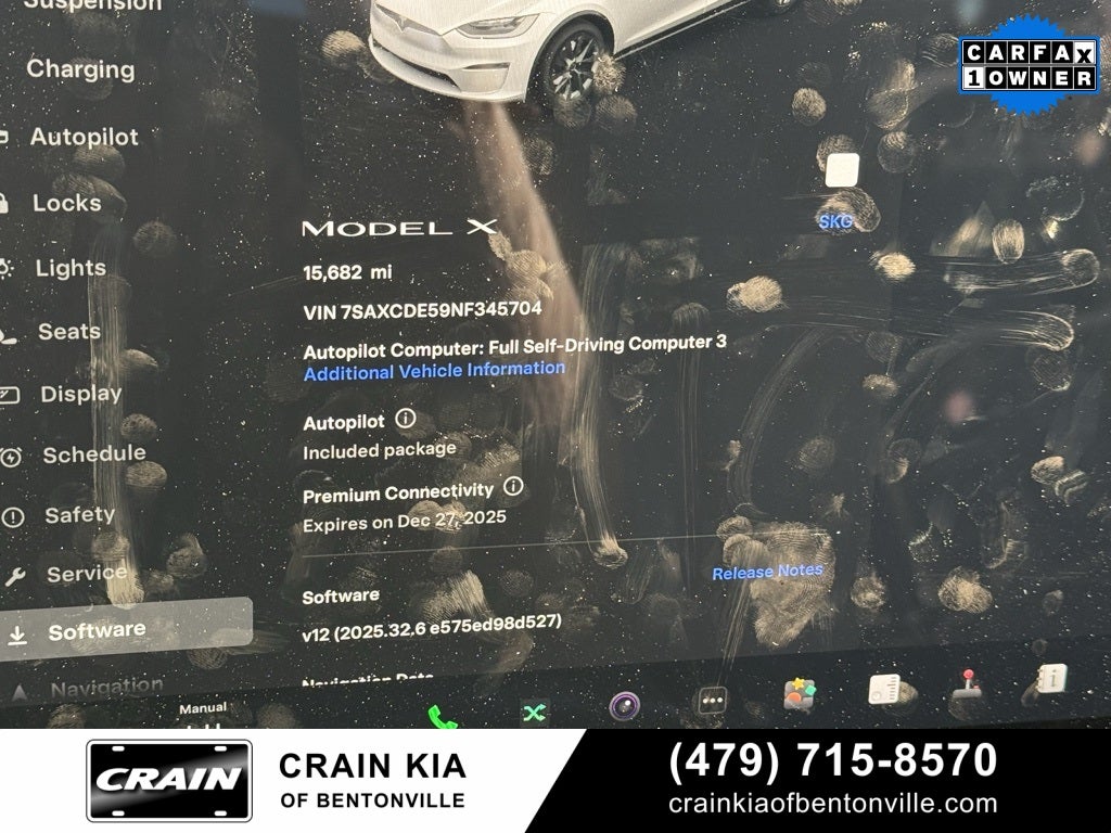 2022 Tesla Model X Base - AWD / CLEAN CARFAX / ONE OWNER