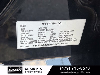 2022 Tesla Model Y Performance - CARFAX ONE OWNER