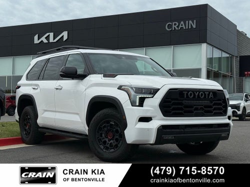 2025 Toyota Sequoia TRD Pro - 4WD / PANORAMIC SUNROOF / ONE OWNER
