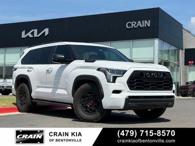 2024 Toyota Sequoia TRD Pro - 4WD / CLEAN CARFAX / PANORAMIC SUNROOF