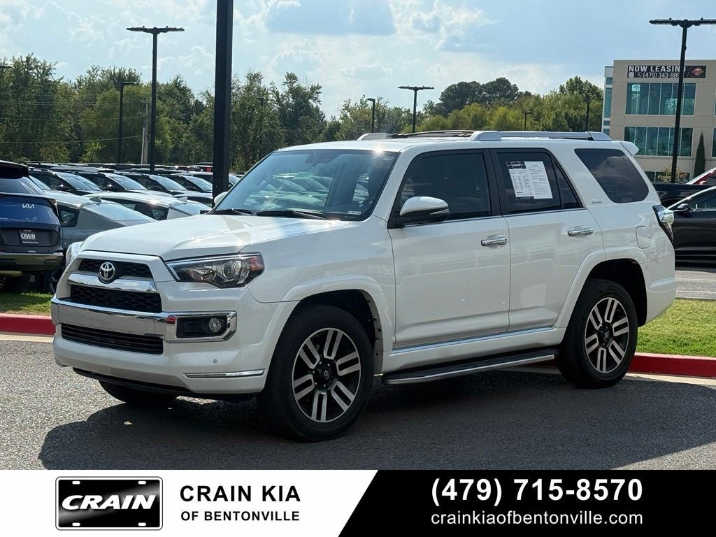 2019 Toyota 4Runner Limited - 4WD / SUNROOF / CLEAN CARFAX