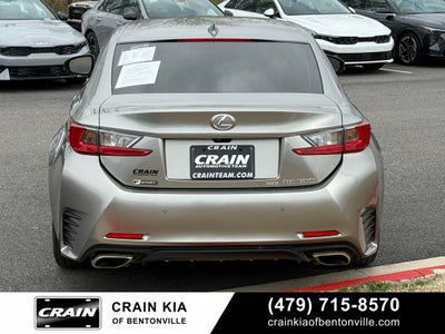 2018 Lexus RC 300 - F SPORT / SUNROOF