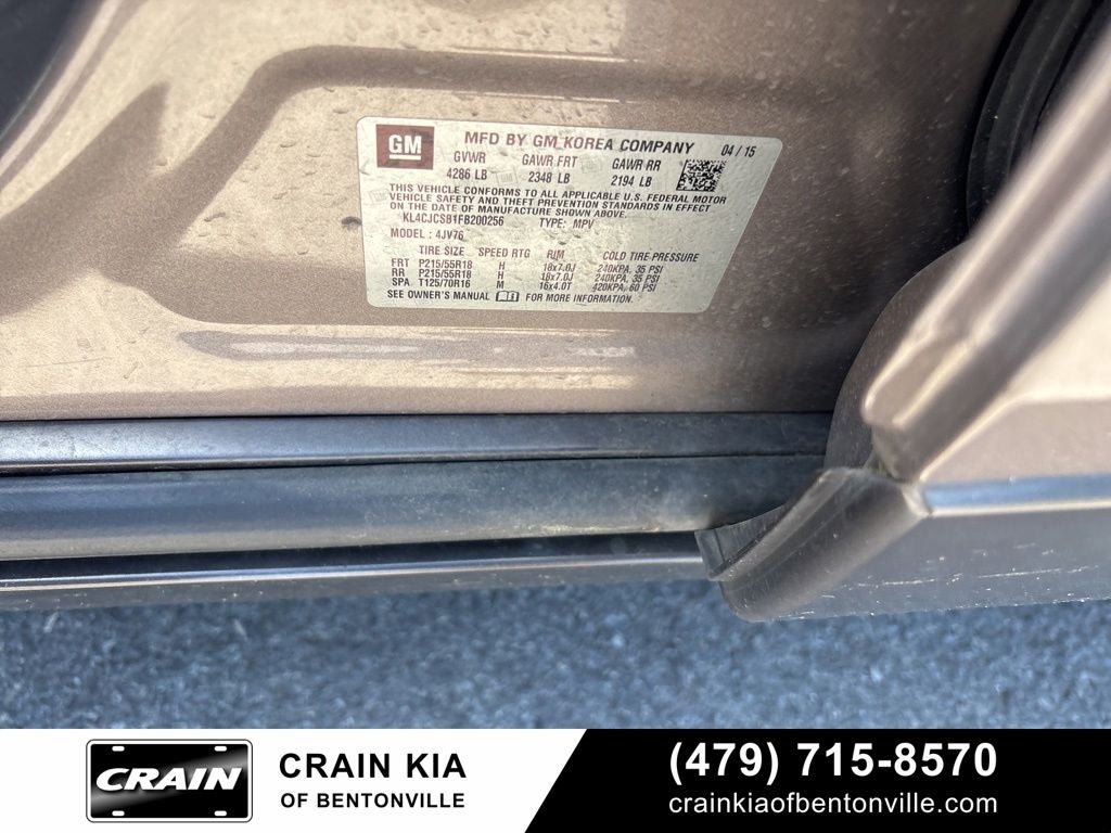 2015 Buick Encore Leather - WHOLESALE / AS-IS