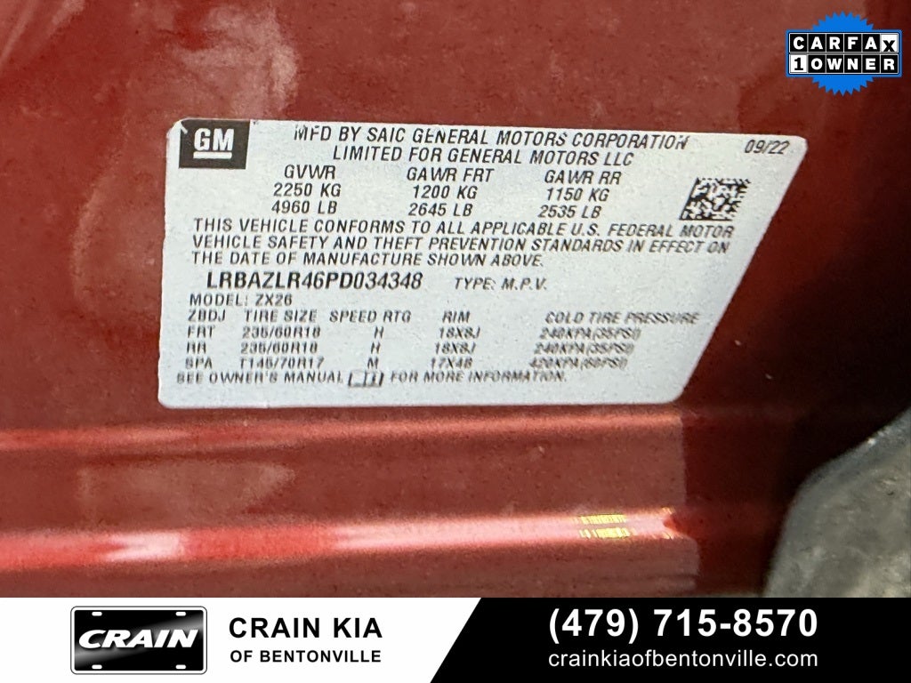 2023 Buick Envision Preferred - CLEAN CARFAX / ONE OWNER