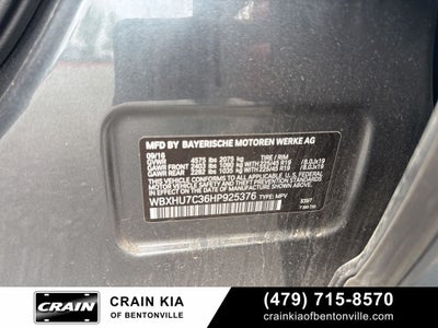 2017 BMW X1 sDrive28i - CLEAN CARFAX / PANORAMIC SUNROOF