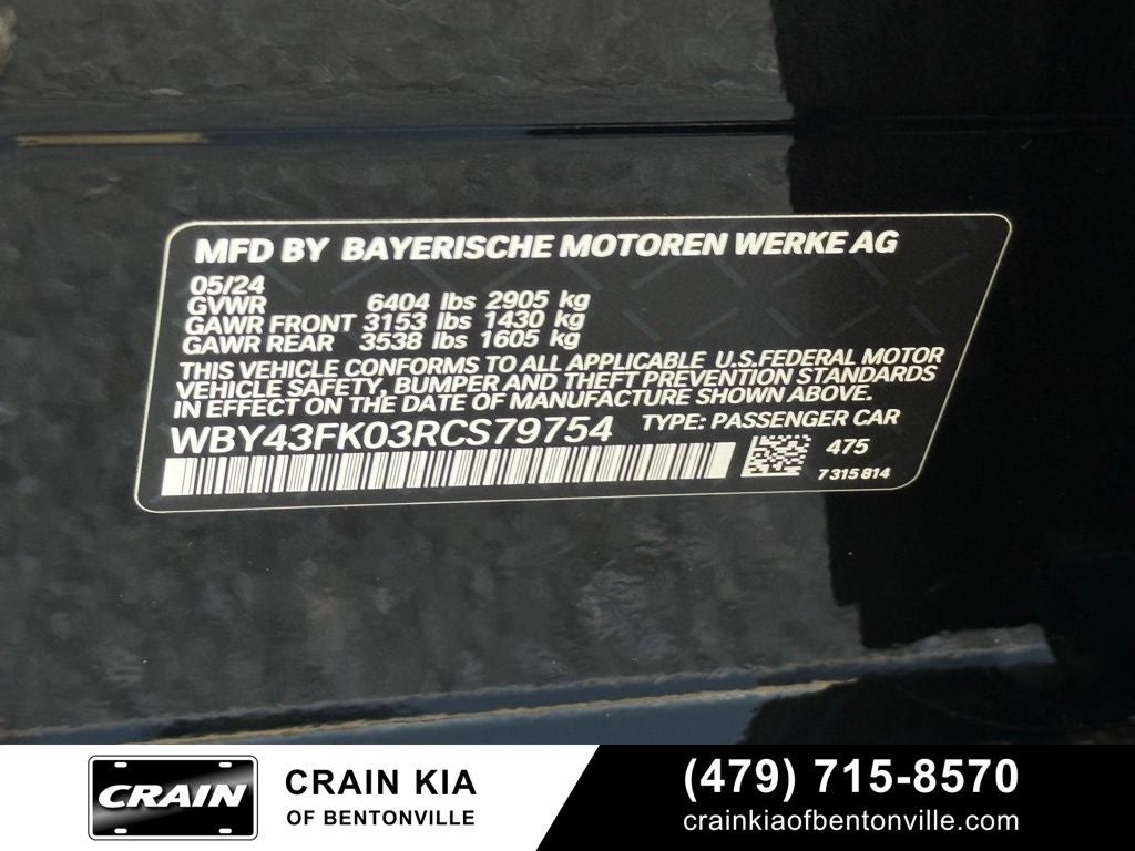 2024 BMW i5 M60 - AWD / PANORAMIC SUNROOF / CLEAN CARFAX