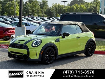 2022 MINI Cooper S Signature - CONVERTIBLE / CARFAX ONE OWNER