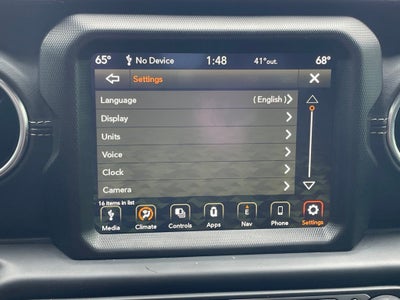 2022 Jeep Gladiator Overland 4X4 / NAV / CLEAN CARFAX