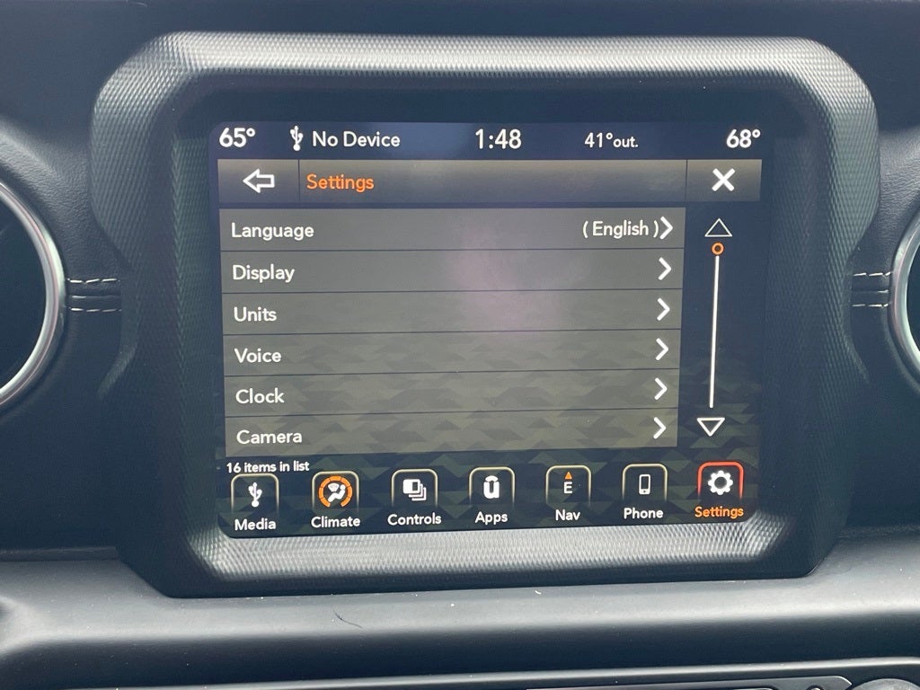 2022 Jeep Gladiator Overland 4X4 / NAV / CLEAN CARFAX