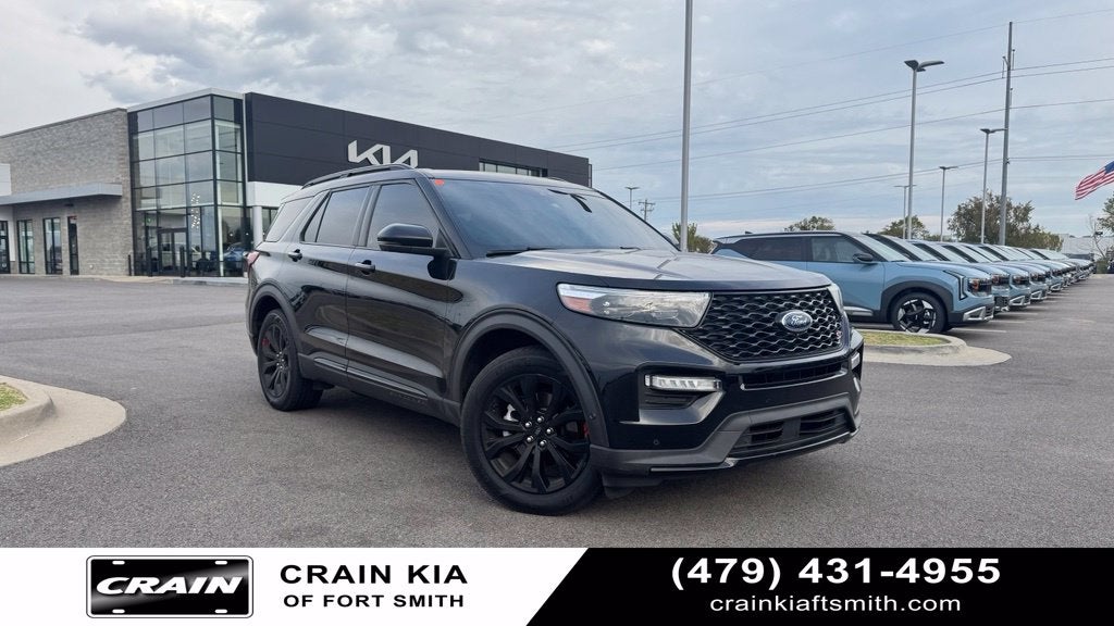 2020 Ford Explorer ST TWIN MOONROOF / CAPTAINS CHAIRS / PREMIUM TECH PAC