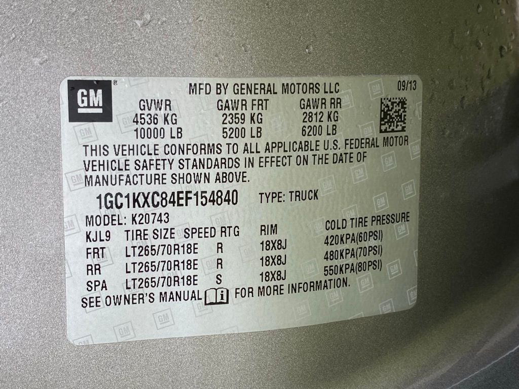 2014 Chevrolet Silverado 2500HD LT