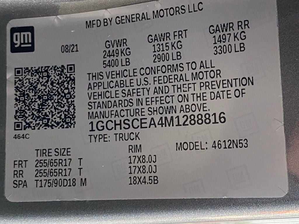2021 Chevrolet Colorado LT CLEAN CARFAX / SAFTEY PACKAGE