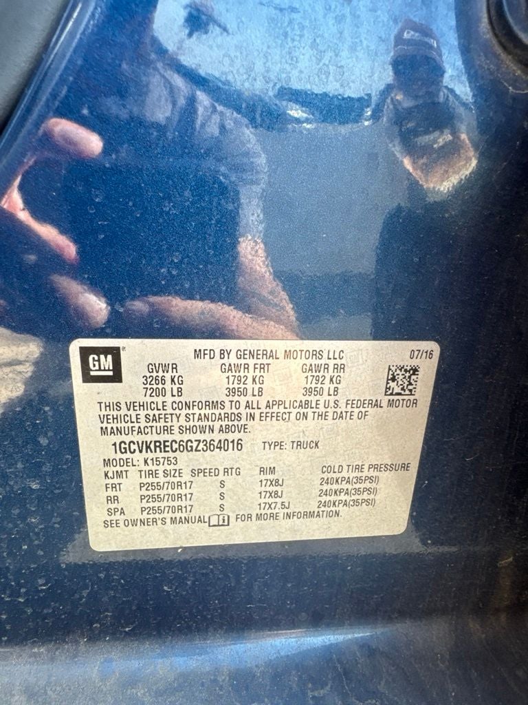 2016 Chevrolet Silverado 1500 LT LT1