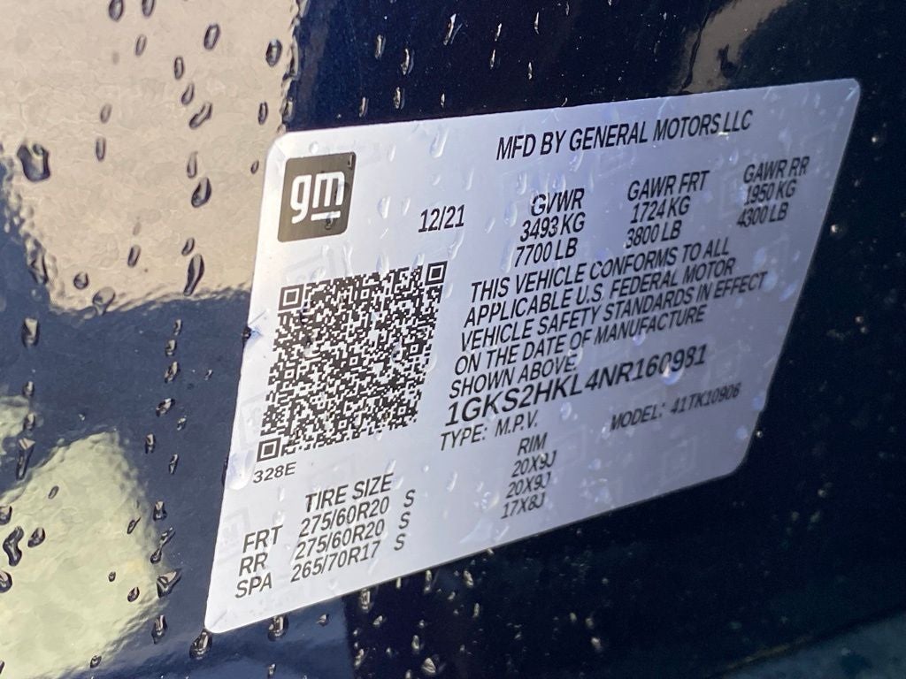 2022 GMC Yukon XL AT4 4X4 / ONE OWNER