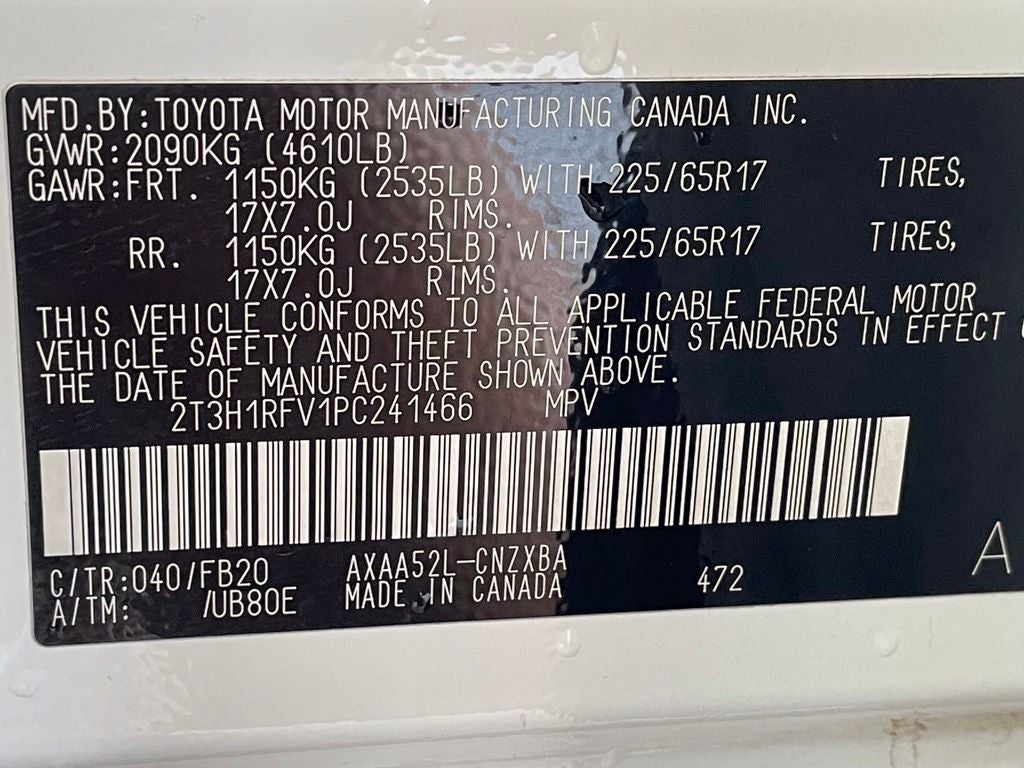2023 Toyota RAV4 LE CLEAN CARFAX