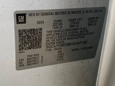 2019 Chevrolet Silverado 1500 LT CLEAN CARFAX / HEATED SEATS