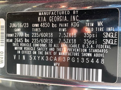 2023 Kia Sportage EX ONE OWNER / AWD / NAV