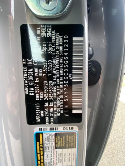 2025 Kia Telluride SX-Prestige X-Line LEATHER / SUNROOF / HEATED SEATS