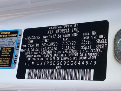 2025 Kia Telluride SX X-Line AWD / SUNROOF / HEATED SEATS