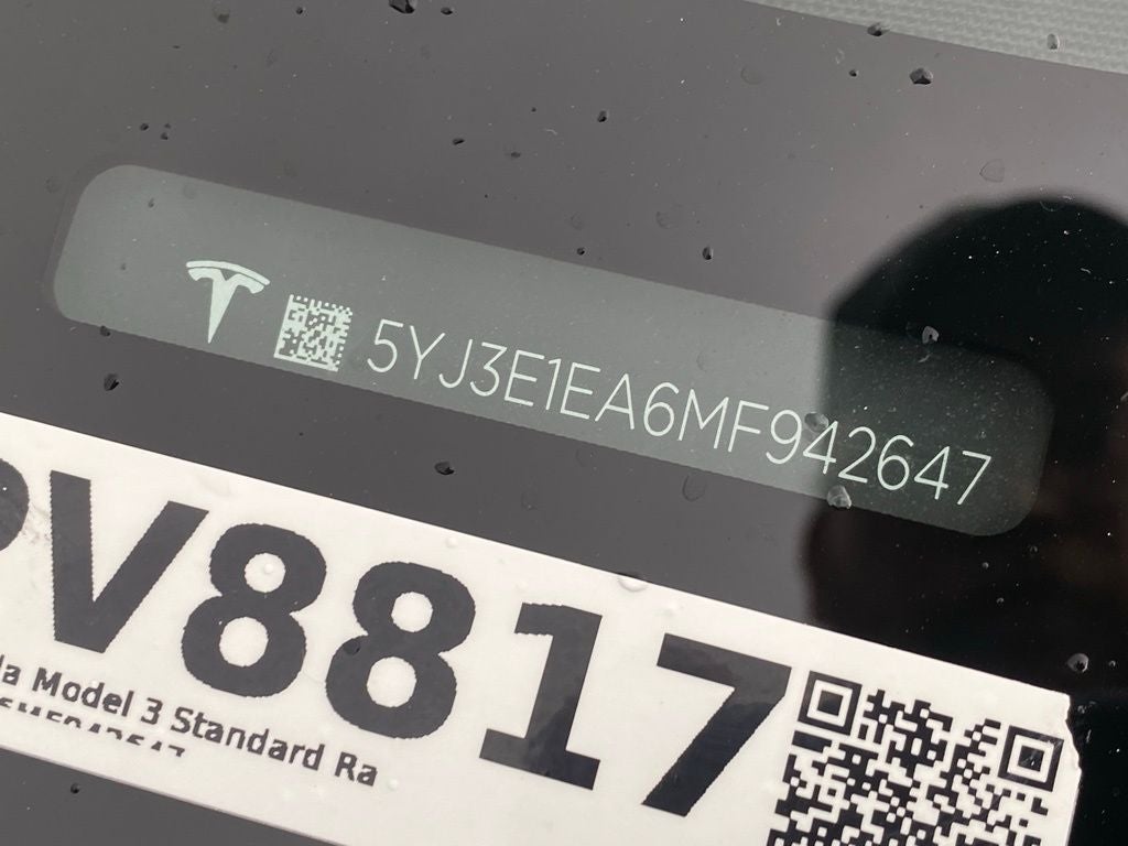 2021 Tesla Model 3 Standard Range Plus
