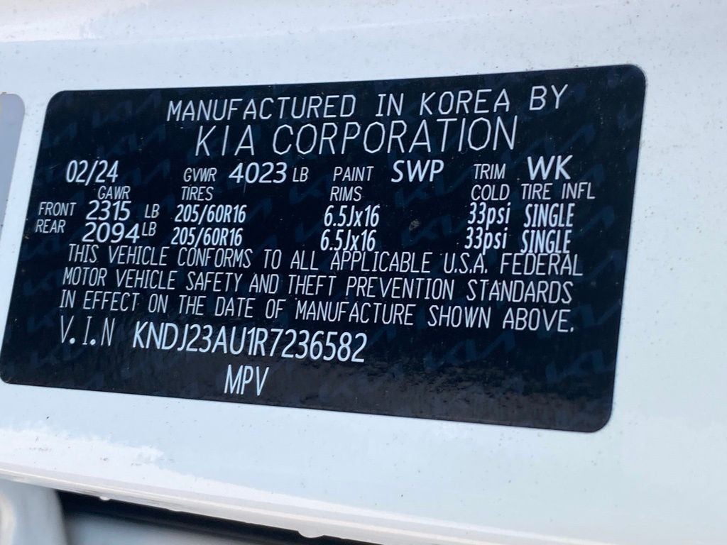 2024 Kia Soul LX ONE OWNER / LOW PAYMENTS