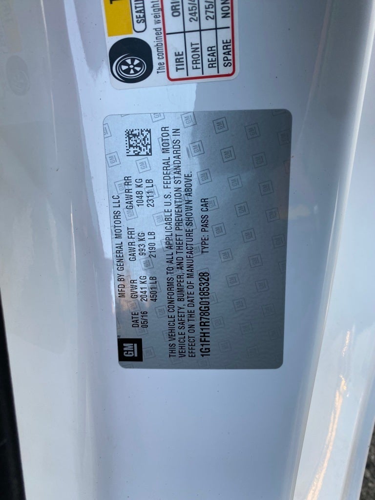 2016 Chevrolet Camaro SS 2SS