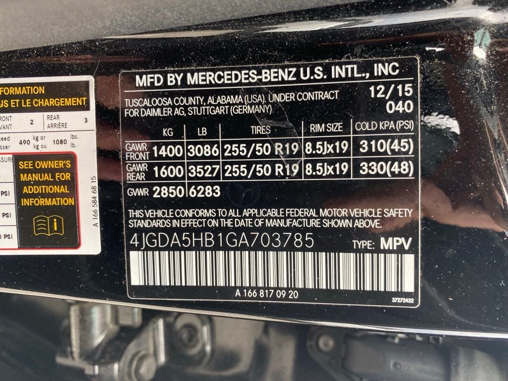 2016 Mercedes-Benz GLE GLE 350 4MATIC® *Low Miles, Clean Carfax