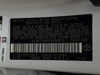 2024 Toyota Camry TRD V6