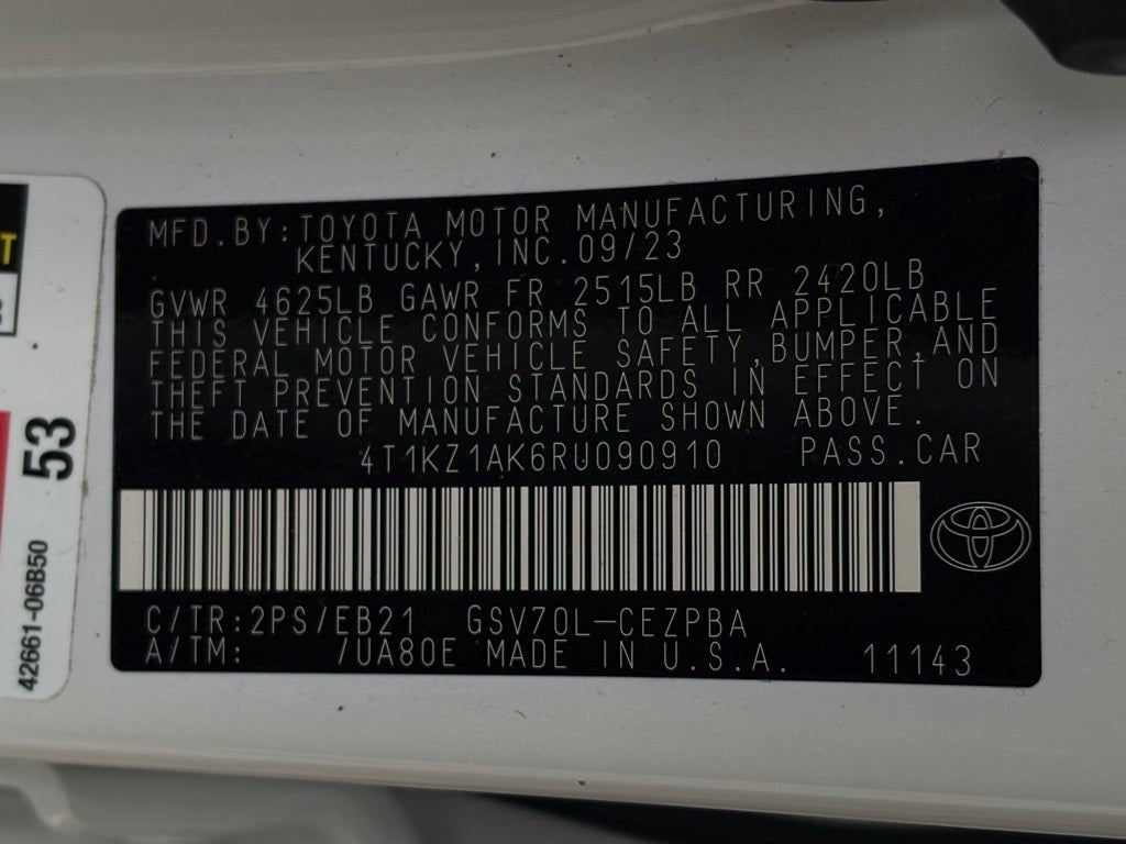 2024 Toyota Camry TRD V6