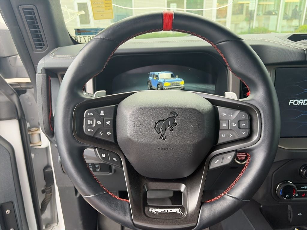 2024 Ford Bronco Raptor 17" BEADLOCK WHEELS, SUEDE SEATING