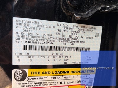 2025 Ford Expedition Max Platinum CLEAN 1-OWNER CARFAX