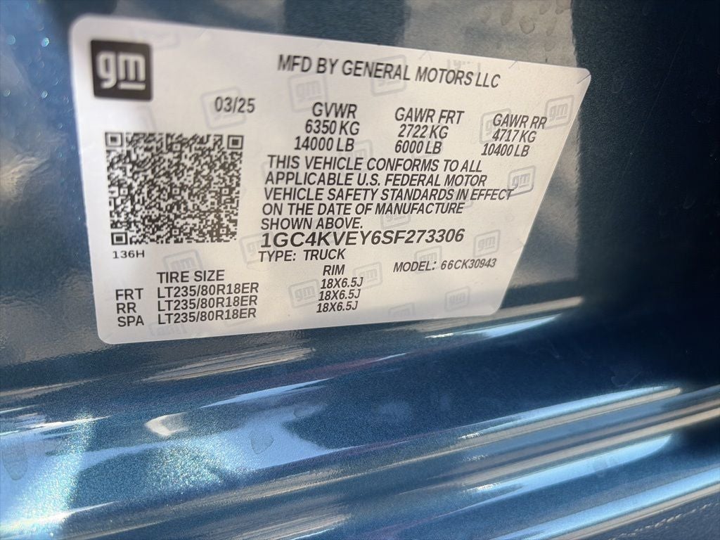 2025 Chevrolet Silverado 3500HD High Country PREMIUM/TECH PKG