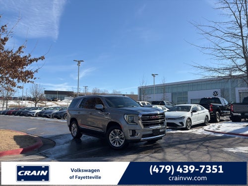 2024 GMC Yukon SLT 2ND ROW BENCH! LUXURY PACKAGE 1 OWNER CLEAN CARFAX