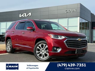 2021 Chevrolet Traverse Premier APPLE CarPlay 3rd row Leather