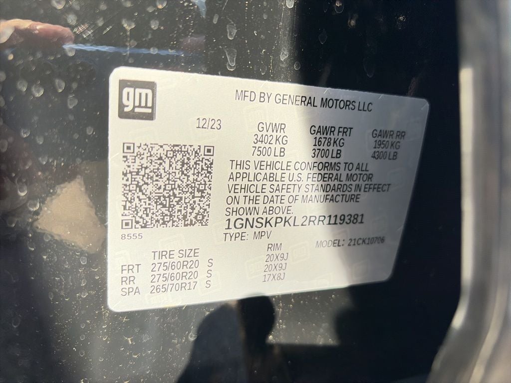 2024 Chevrolet Tahoe Z71 NEW BFG AT TIRES LUXURY PACKAGE, PANO ROOF, 2ND RO