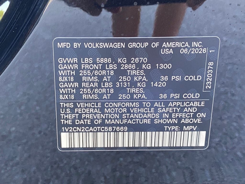 2026 Volkswagen Atlas 2.0T Peak Edition