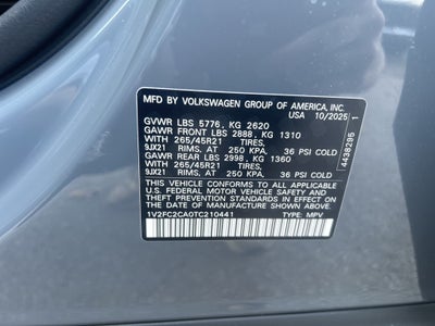 2026 Volkswagen Atlas Cross Sport 2.0T SEL Premium R-Line