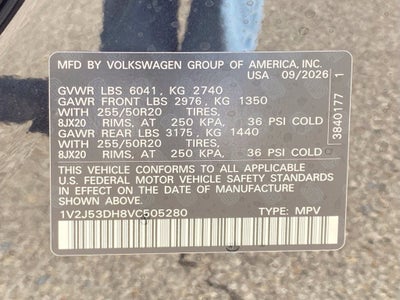 2027 Volkswagen Atlas SE w/Technology