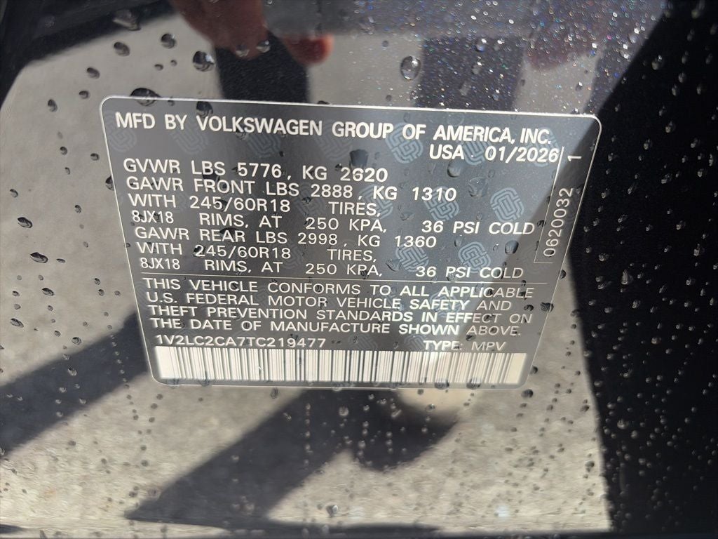 2026 Volkswagen Atlas Cross Sport 2.0T SE