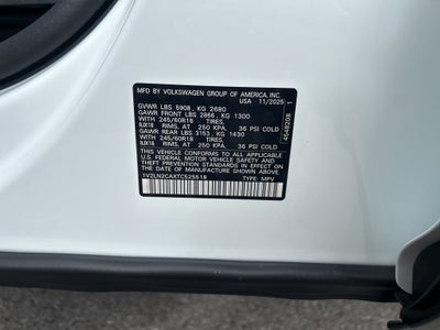 2026 Volkswagen Atlas 2.0T SE