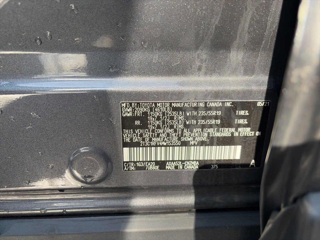 2021 Toyota RAV4 XLE Premium 1-OWNER